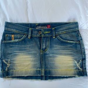 Denim Mini Skirt